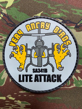 Listing image for Gazelle Helicopter morale patch, pvc, 8.0cm with male backing