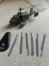 Listing image for Kamov Ka-29 Helix-B Attack Helicopter Model 1:72 Diecast Military Display Opened